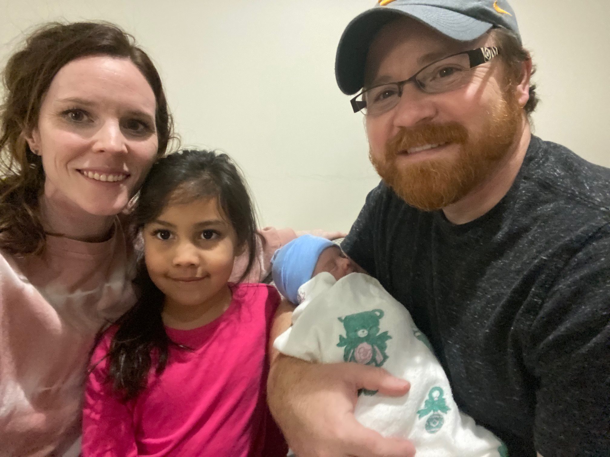 Caldwell family of 4